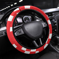 Croatia Hrvatska Steering Wheel Cover National Day 2026 Red Version