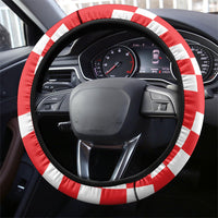 Croatia Hrvatska Steering Wheel Cover National Day 2026 Red Version