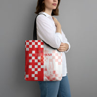Personalized Croatia Hrvatska Tote Bag National Day 2026 Red Version