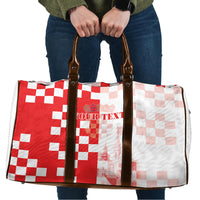 Personalized Croatia Hrvatska Travel Bag National Day 2026 Red Version