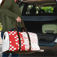 Personalized Croatia Hrvatska Travel Bag National Day 2026 Red Version