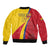 Custom Colombia 2024 Football Bomber Jacket Go Champions Los Cafeteros LT05 - Wonder Print Shop