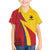 Custom Colombia 2024 Football Family Matching Off Shoulder Maxi Dress and Hawaiian Shirt Go Champions Los Cafeteros LT05 - Wonder Print Shop