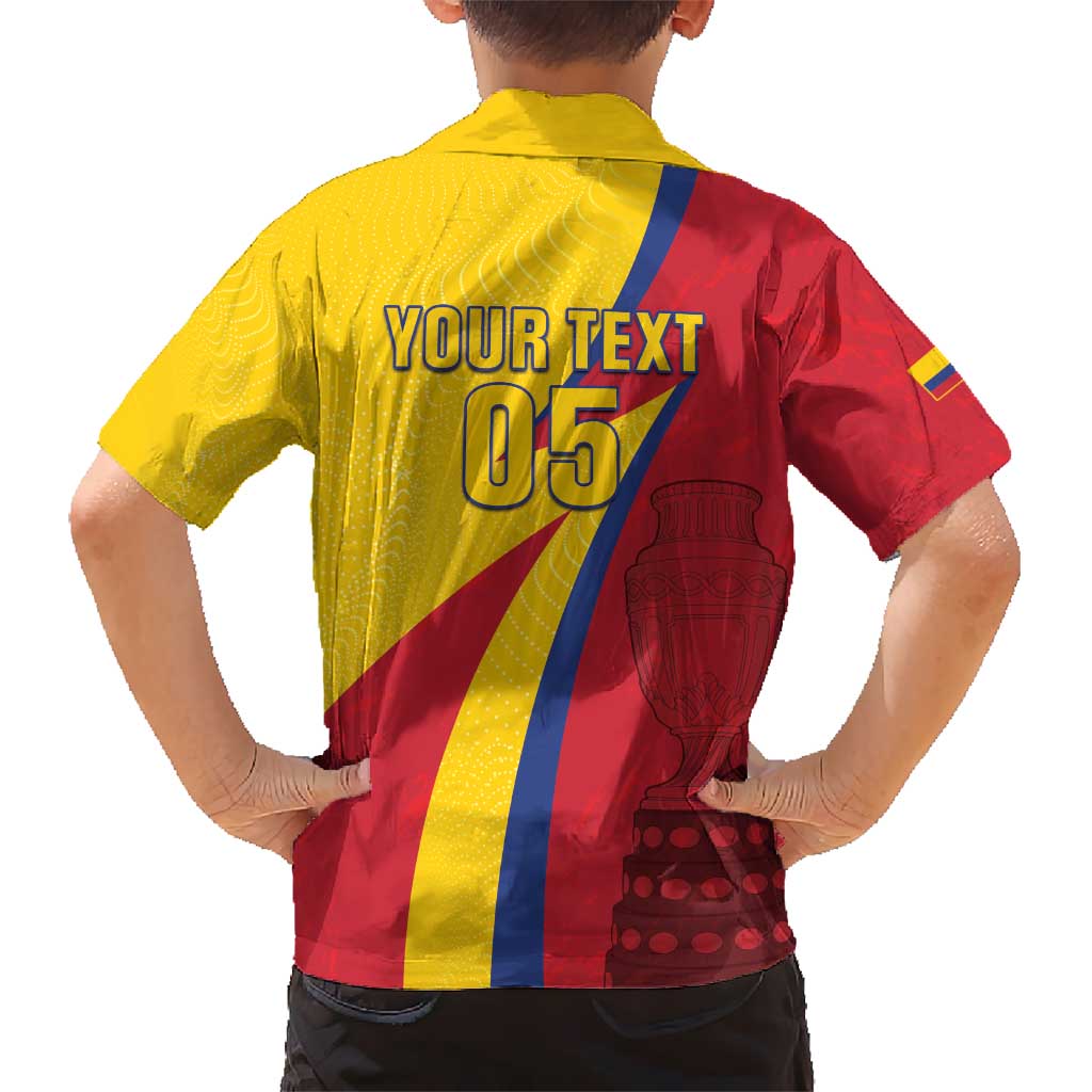 Custom Colombia 2024 Football Hawaiian Shirt Go Champions Los Cafeteros LT05 - Wonder Print Shop