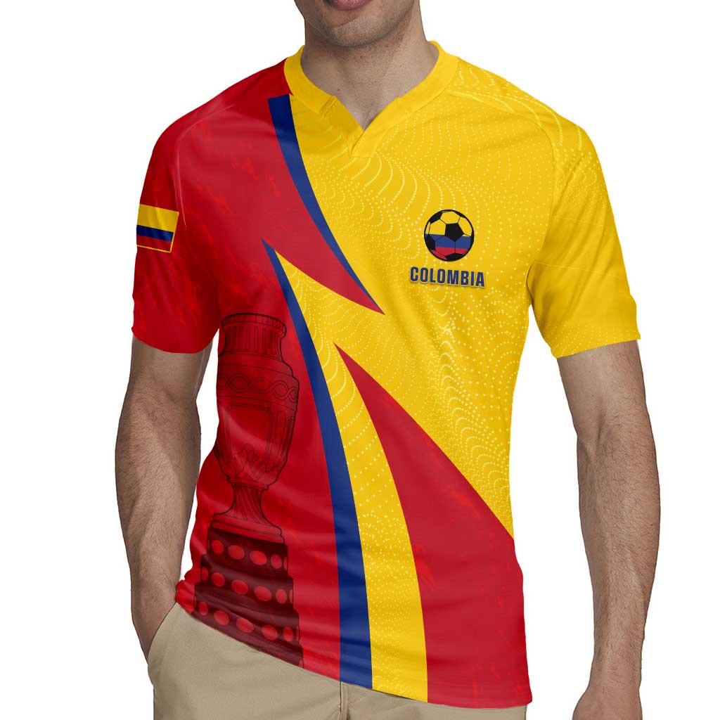 Custom Colombia 2024 Football Rugby Jersey Go Champions Los Cafeteros LT05 - Wonder Print Shop