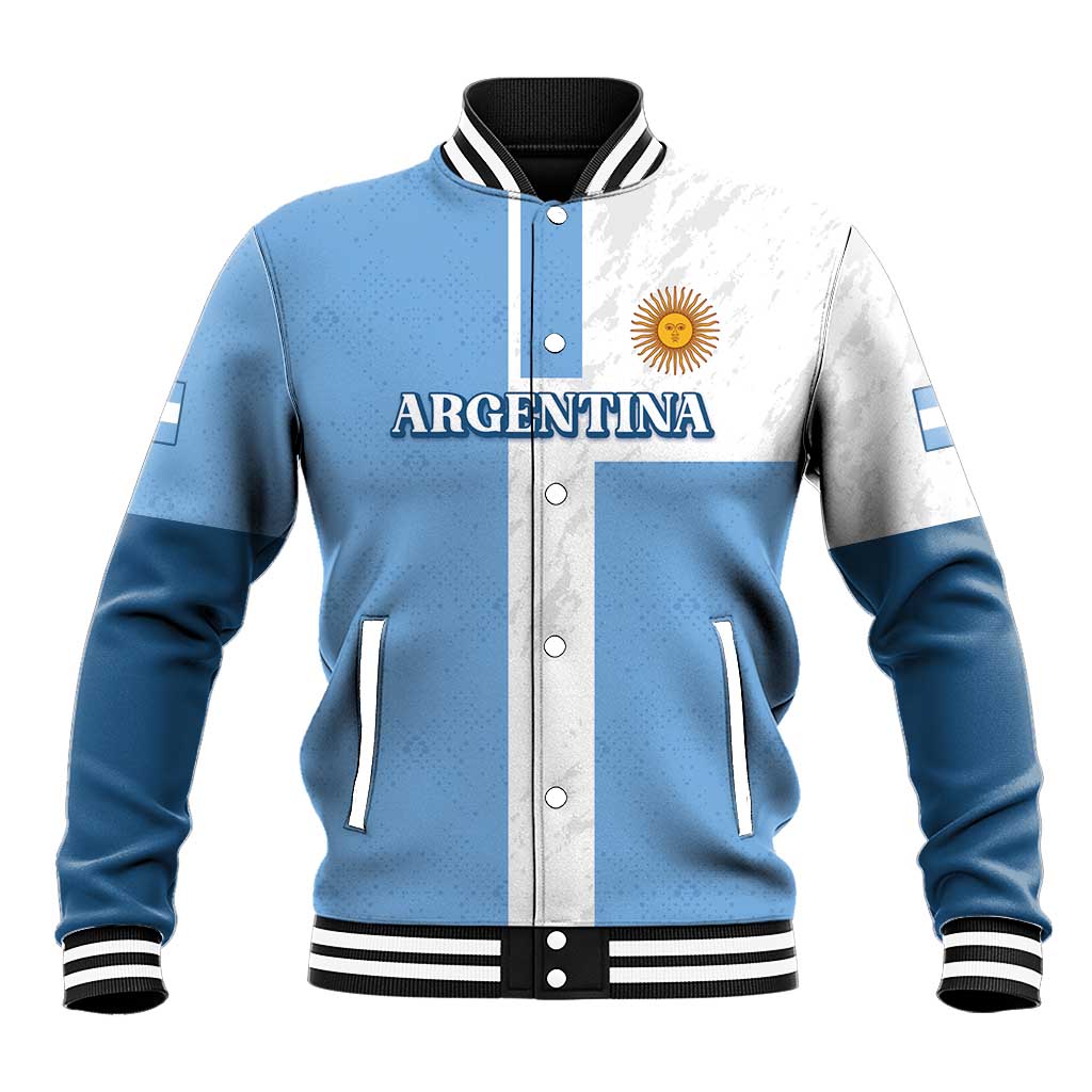 Custom Argentina 2024 Football Baseball Jacket Sport Style LT05 - Wonder Print Shop