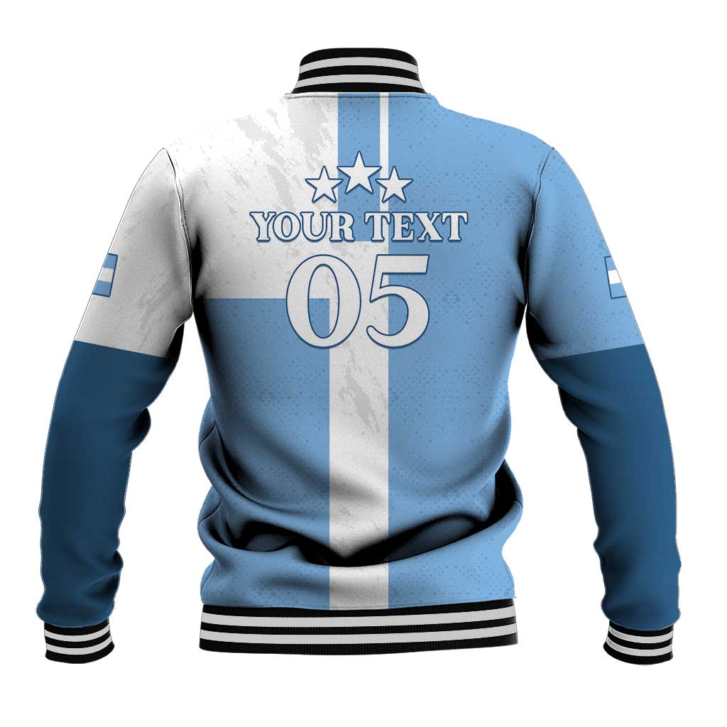 Custom Argentina 2024 Football Baseball Jacket Sport Style LT05 - Wonder Print Shop