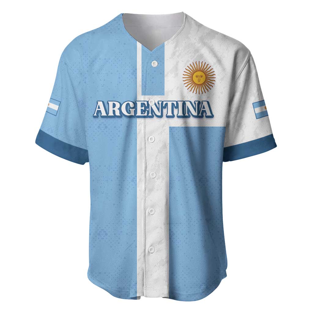 Custom Argentina 2024 Football Baseball Jersey Sport Style LT05 - Wonder Print Shop