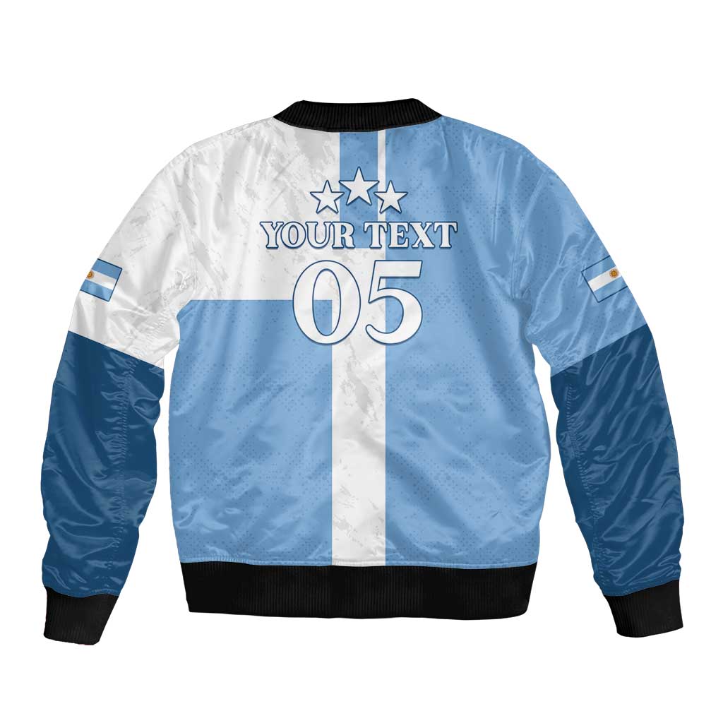 Custom Argentina 2024 Football Bomber Jacket Sport Style LT05 - Wonder Print Shop