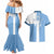 Custom Argentina 2024 Football Couples Matching Mermaid Dress and Hawaiian Shirt Sport Style LT05 - Wonder Print Shop