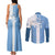 Custom Argentina 2024 Football Couples Matching Tank Maxi Dress and Long Sleeve Button Shirt Sport Style LT05 - Wonder Print Shop