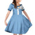 Custom Argentina 2024 Football Family Matching Mermaid Dress and Hawaiian Shirt Sport Style LT05 - Wonder Print Shop