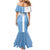 Custom Argentina 2024 Football Family Matching Mermaid Dress and Hawaiian Shirt Sport Style LT05 - Wonder Print Shop