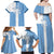 Custom Argentina 2024 Football Family Matching Off Shoulder Maxi Dress and Hawaiian Shirt Sport Style LT05 - Wonder Print Shop