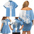 Custom Argentina 2024 Football Family Matching Off Shoulder Short Dress and Hawaiian Shirt Sport Style LT05 - Wonder Print Shop
