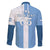 Custom Argentina 2024 Football Family Matching Off Shoulder Short Dress and Hawaiian Shirt Sport Style LT05 - Wonder Print Shop