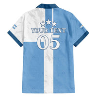 Custom Argentina 2024 Football Family Matching Puletasi and Hawaiian Shirt Sport Style LT05 - Wonder Print Shop