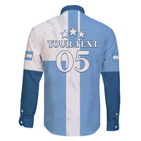 Custom Argentina 2024 Football Family Matching Puletasi and Hawaiian Shirt Sport Style LT05 - Wonder Print Shop
