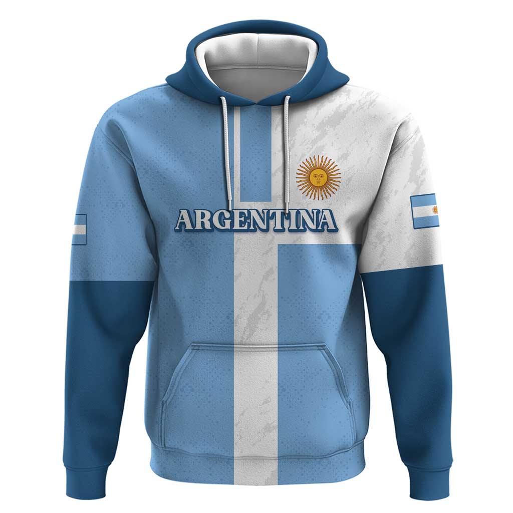 Custom Argentina 2024 Football Hoodie Sport Style LT05 - Wonder Print Shop