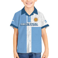 Custom Argentina 2024 Football Kid Hawaiian Shirt Sport Style LT05 - Wonder Print Shop