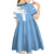 Custom Argentina 2024 Football Kid Short Sleeve Dress Sport Style LT05 - Wonder Print Shop