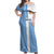 Custom Argentina 2024 Football Off Shoulder Maxi Dress Sport Style LT05 - Wonder Print Shop