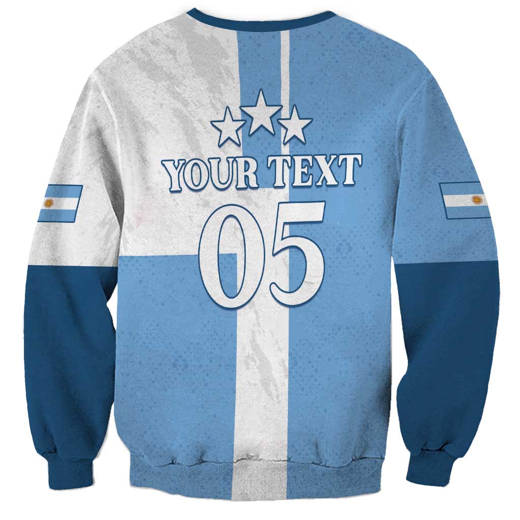 Custom Argentina 2024 Football Sweatshirt Sport Style LT05 - Wonder Print Shop