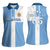 Custom Argentina 2024 Football Women Sleeveless Polo Shirt Sport Style LT05 - Wonder Print Shop
