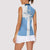 Custom Argentina 2024 Football Women Sleeveless Polo Shirt Sport Style LT05 - Wonder Print Shop