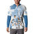 Custom Argentina 2024 Football Button Sweatshirt Go Champions La Albiceleste LT05 - Wonder Print Shop