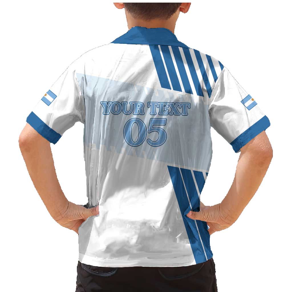 Custom Argentina 2024 Football Family Matching Mermaid Dress and Hawaiian Shirt Go Champions La Albiceleste LT05 - Wonder Print Shop