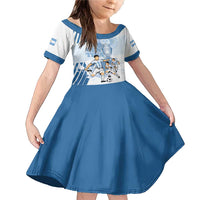 Custom Argentina 2024 Football Family Matching Mermaid Dress and Hawaiian Shirt Go Champions La Albiceleste LT05 - Wonder Print Shop