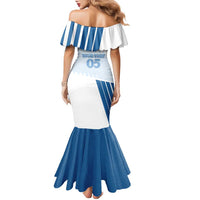 Custom Argentina 2024 Football Family Matching Mermaid Dress and Hawaiian Shirt Go Champions La Albiceleste LT05 - Wonder Print Shop