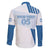 Custom Argentina 2024 Football Family Matching Off The Shoulder Long Sleeve Dress and Hawaiian Shirt Go Champions La Albiceleste LT05 - Wonder Print Shop