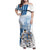 Custom Argentina 2024 Football Family Matching Off Shoulder Maxi Dress and Hawaiian Shirt Go Champions La Albiceleste LT05 - Wonder Print Shop