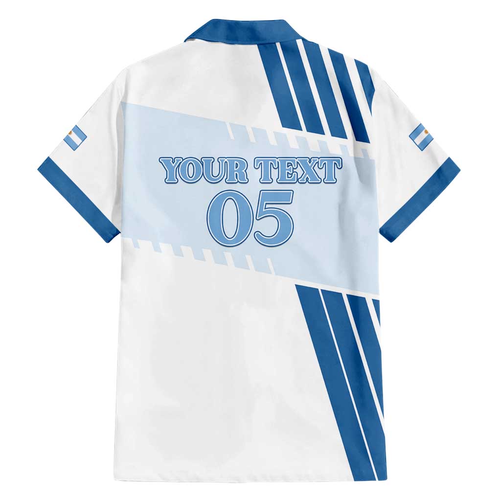 Custom Argentina 2024 Football Family Matching Summer Maxi Dress and Hawaiian Shirt Go Champions La Albiceleste LT05 - Wonder Print Shop