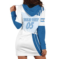 Custom Argentina 2024 Football Hoodie Dress Go Champions La Albiceleste LT05 - Wonder Print Shop