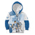 Custom Argentina 2024 Football Kid Hoodie Go Champions La Albiceleste LT05 - Wonder Print Shop