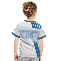 Custom Argentina 2024 Football Kid T Shirt Go Champions La Albiceleste LT05 - Wonder Print Shop