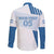 Custom Argentina 2024 Football Long Sleeve Button Shirt Go Champions La Albiceleste LT05 - Wonder Print Shop