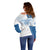 Custom Argentina 2024 Football Off Shoulder Sweater Go Champions La Albiceleste LT05 - Wonder Print Shop
