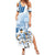 Custom Argentina 2024 Football Summer Maxi Dress Go Champions La Albiceleste LT05 - Wonder Print Shop