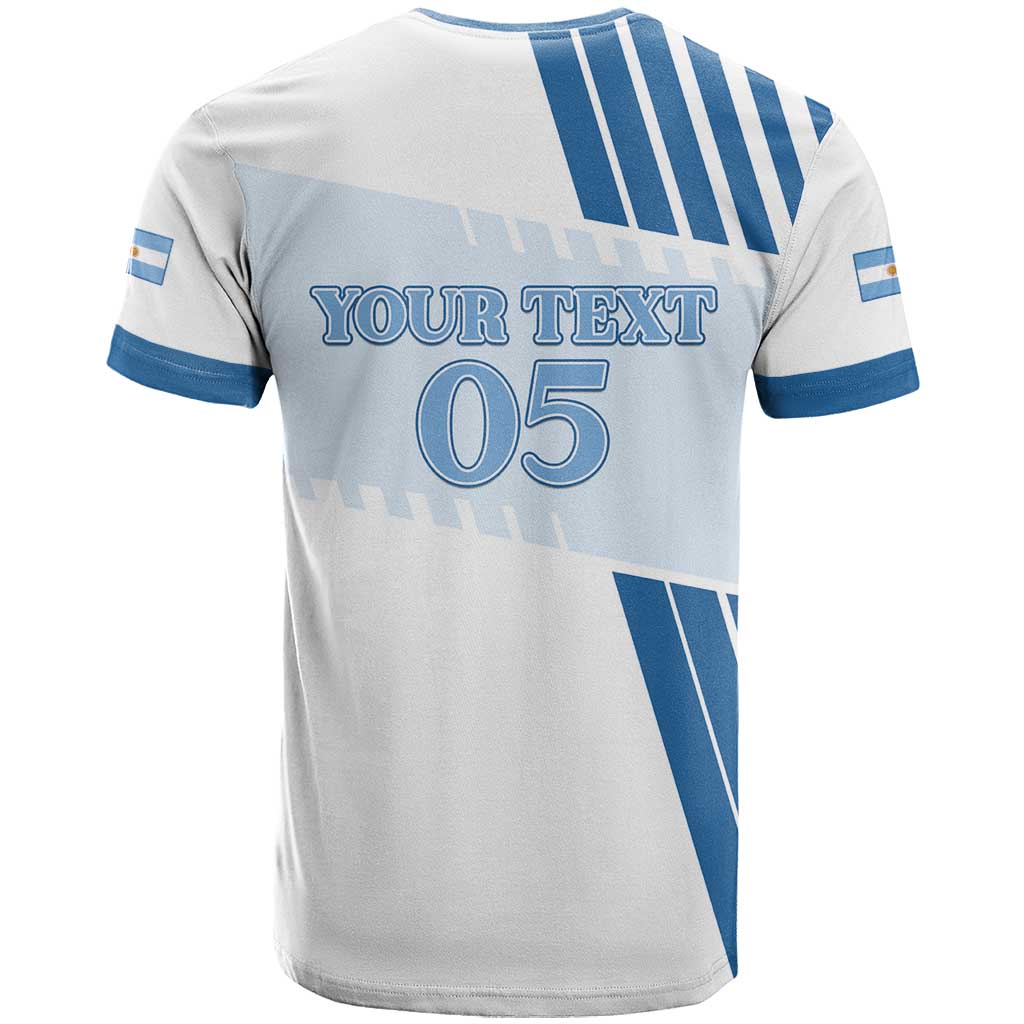 Custom Argentina 2024 Football T Shirt Go Champions La Albiceleste LT05 - Wonder Print Shop