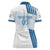Custom Argentina 2024 Football Women Polo Shirt Go Champions La Albiceleste LT05 - Wonder Print Shop