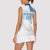 Custom Argentina 2024 Football Women Sleeveless Polo Shirt Go Champions La Albiceleste LT05 - Wonder Print Shop