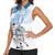 Custom Argentina 2024 Football Women Sleeveless Polo Shirt Go Champions La Albiceleste LT05 - Wonder Print Shop