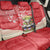 Puerto Rico Back Car Seat Cover Coqui Frog With Polynesian Pattern - Wonder Print Shop