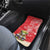 Puerto Rico Car Mats Coqui Frog With Polynesian Pattern - Wonder Print Shop