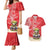 Personalized Puerto Rico Couples Matching Mermaid Dress and Hawaiian Shirt Coqui Frog With Polynesian Pattern - Wonder Print Shop