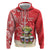 Personalized Puerto Rico Hoodie Coqui Frog With Polynesian Pattern - Wonder Print Shop